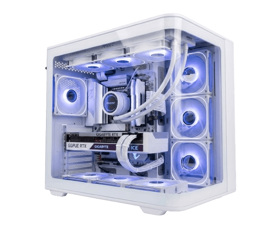 מחשב גיימינג ELITE 600 850W X870M ELITE 9800X3D 32GB 1TB 5070 ICE