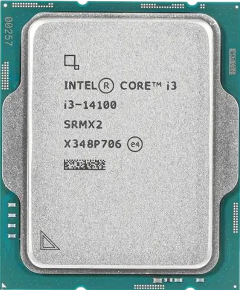 מעבד INTEL Core I3 14100 דור 14 עד 4.7GHZ