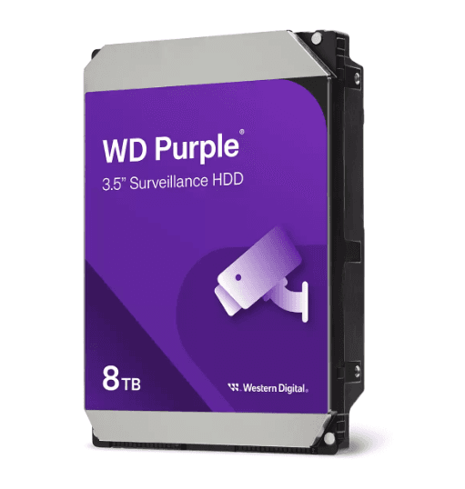 דיסק קשיח פנימי WD 8TB Purple 5400rpm SATA III