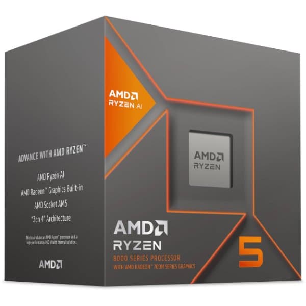מעבד AMD Ryzen 5 8500G עם גרפיקה Radeon 740M
