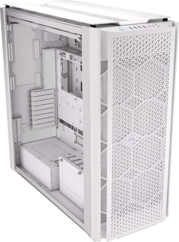 מארז לבן Corsair 9000D Airflow E-ATX Super-Tower Type-C InfiniRai