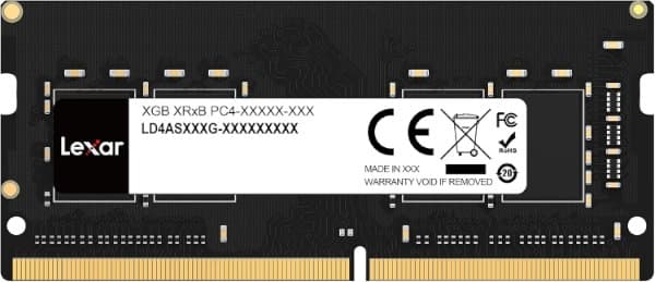 זכרון לנייד LEXAR DDR4 16GB 3200Mhz CL22 SODIM
