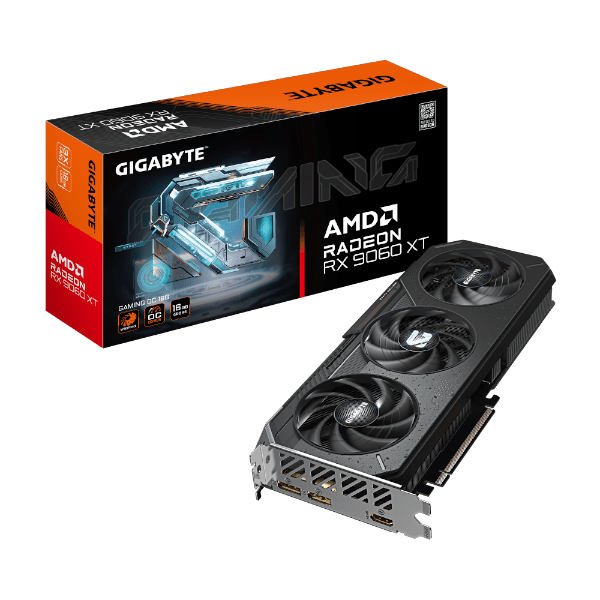 כרטיס מסך Gigabyte Radeon RX 9060 XT GAMING OC 16GB