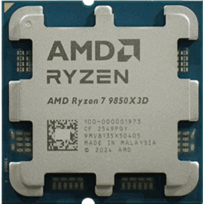 מעבד AMD Ryzen7 9850X3D עם גרפיקת Radeon AM5