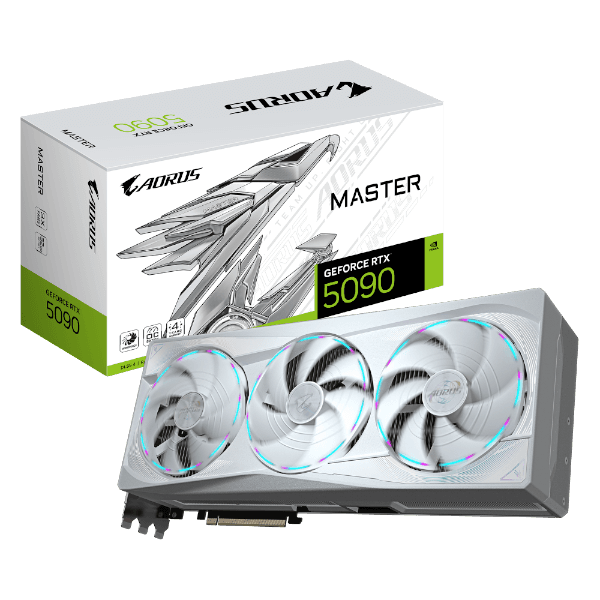 כרטיס מסך AORUS GeForce RTX 5090 MASTER ICE 32G – ביצועים גבוהים
