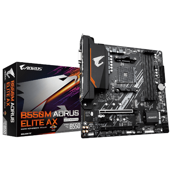 לוח אם GIGABYTE B550M AORUS ELITE REV1.3 למעבדי AMD AM4