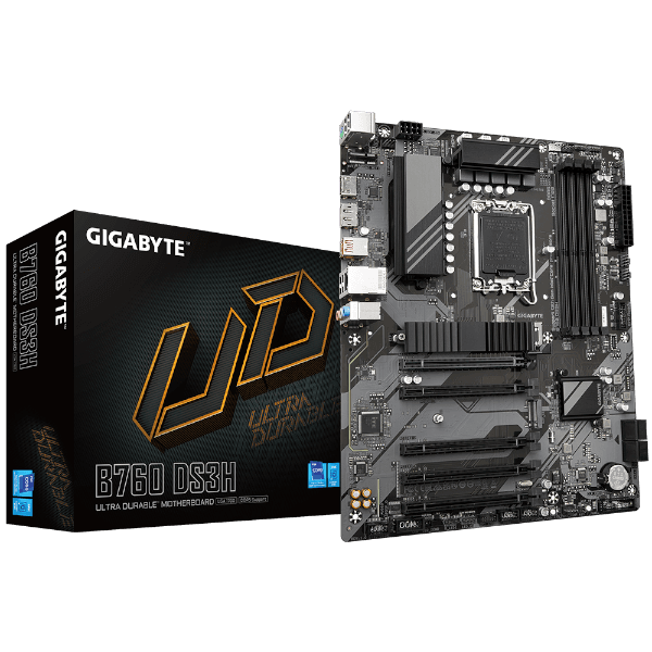 לוח אם GIGABYTE B760 DS3H DDR5 ATX HDMI LGA1700