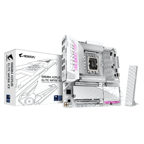 לוח למעבד דור 15 Aorus B860M עם WIFI6E ATX 2.5GB