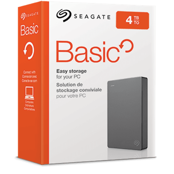 דיסק חיצוני SEAGATE Basic Portable Drive 4TB 2.5 usb 3.0
