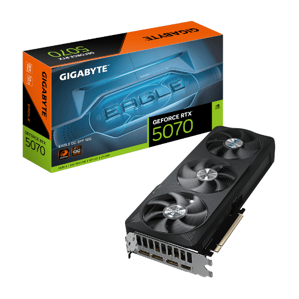 כרטיס מסך GIGABYTE GeForce RTX 5070 EAGLE OC SFF 12G