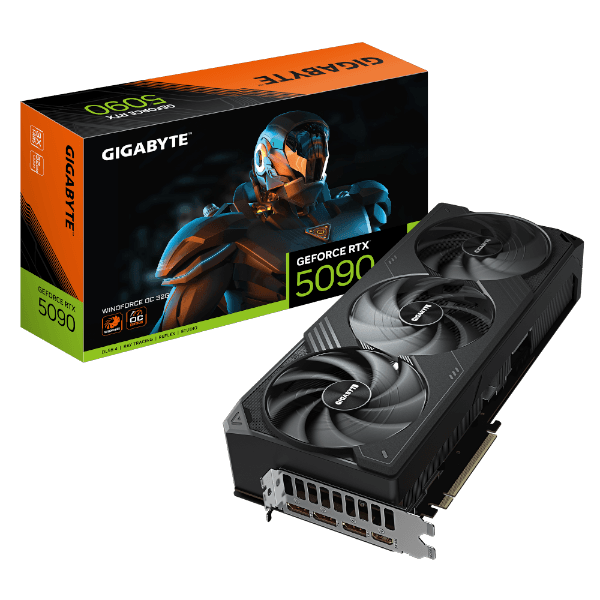 כרטיס מסך Gigabyte GeForce RTX 5090 WINDFORCE OC 32G
