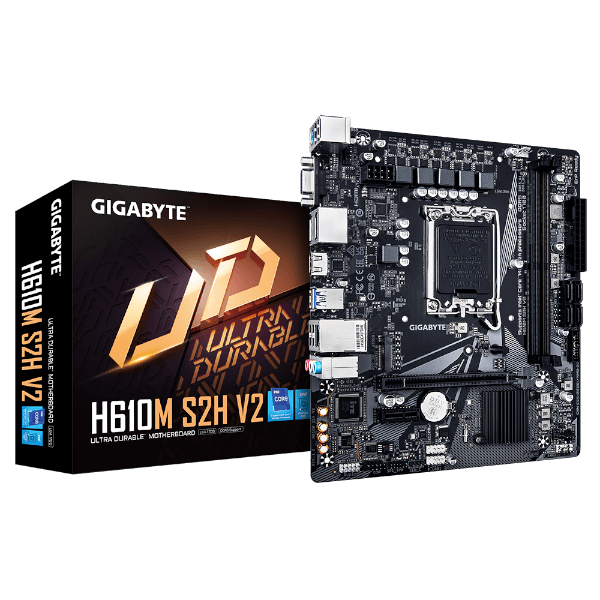 לוח אם GIGABYTE H610M S2H V2 Micro-ATX DDR5