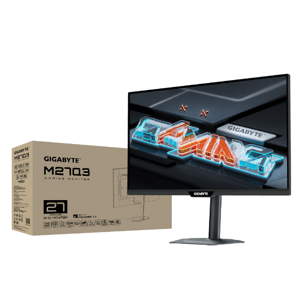 מסך גיימינג GIGABYTE GBM-2749 27 אינץ' 2K 320Hz עם G-Sync