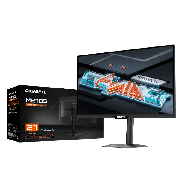 מסך גיימינג GIGABYTE M27QS 2K IPS עם 180Hz ו-1Ms