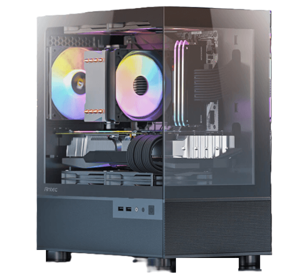 מארז Antec CX200M RGB ELITE M-ATX עם 5 מאווררי RGB