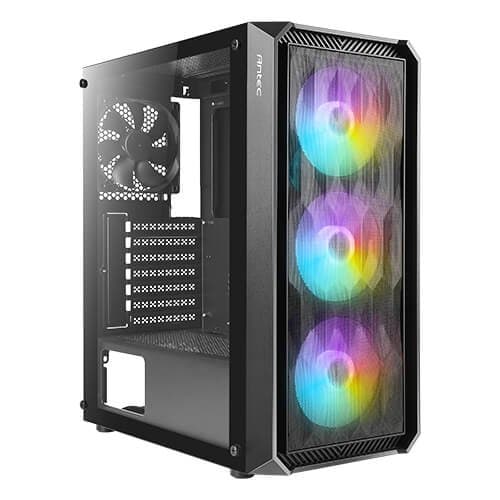 מארז Antec NX292 ARGB Mid Tower E-ATX עם 3 מאווררי ARGB