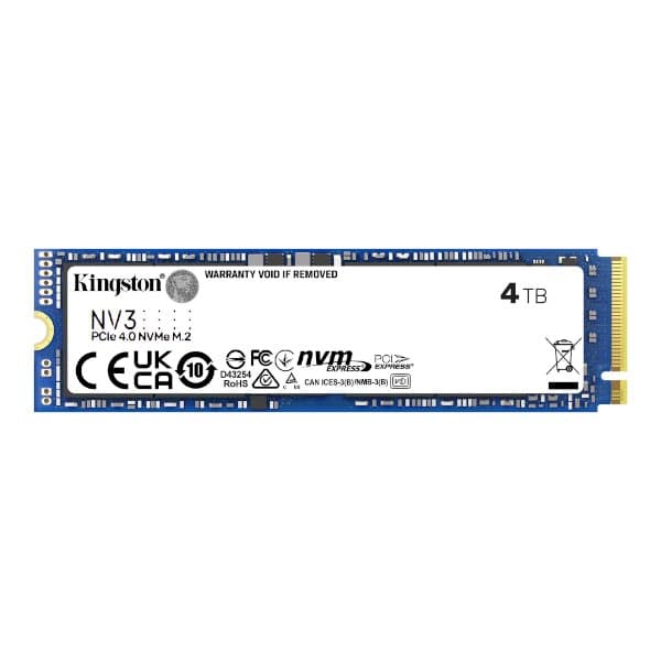 דיסק פנימי Kingston NV3 4TB NVME GEN 4.0 M.2 2280