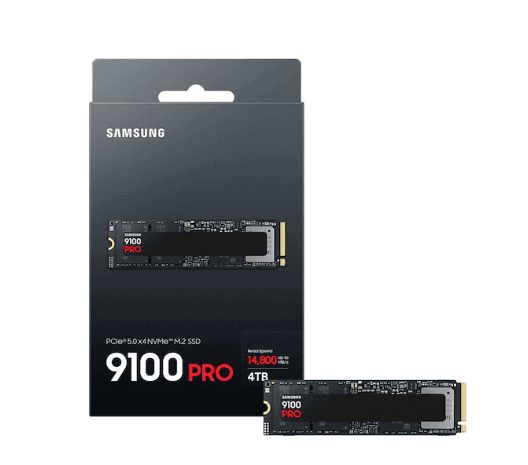 דיסק פנימי Samsung 9100 PRO 4TB Gen5 M.2 NVME 2.0