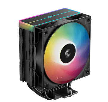 קירור אוויר DEEPCOOL AG400 V2 Black ARGB 220W TDP 150mm