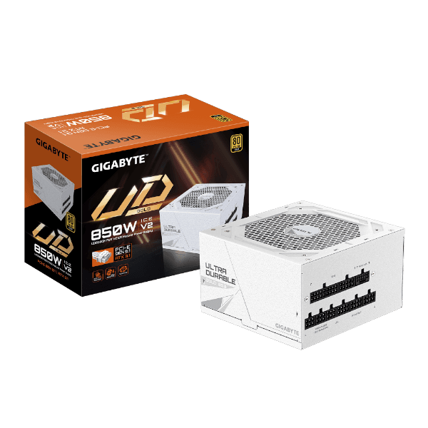 ספק כוח Gigabyte UD850GM PG5 ICE 850W 80 Plus Gold