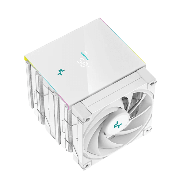 קירור למעבד DEEPCOOL AK620 DIGITAL RGB WHITE 260W TDP