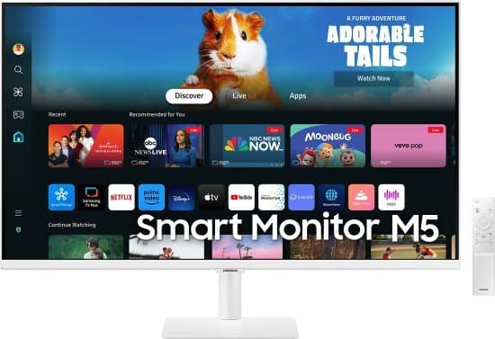 מסך חכם Samsung S32 VA 4Ms FHD עם WIFI ו-BT