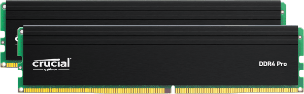 זכרון לנייח Crucial Pro 64GB Kit 2X32GB DDR4 3200Mhz C22 UDIMM