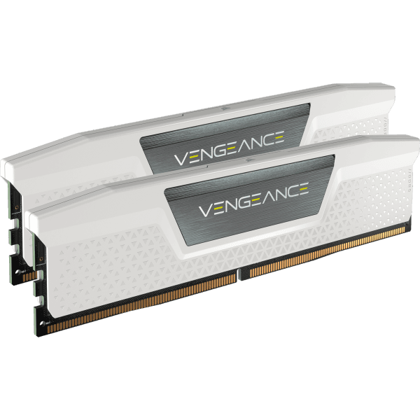 זיכרון Corsair Vengeance 32GB 2X16 DDR5 5600Mhz C40 WHITE