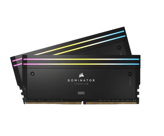 זכרון לנייח Corsair Dominator RGB 32GB 2X16 DDR5 6000MHz C30