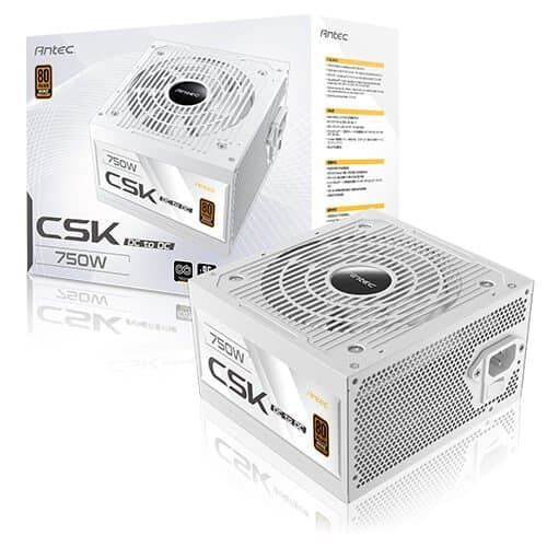 ספק כוח ANTEC CSK 750DC 750W 80 PLUS Bronze