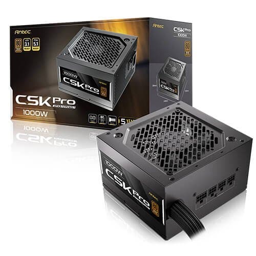 ספק כוח ANTEC CSK 1000 PRO ATX3.1 רדי סמיק מודולרי 80Plus Bronze