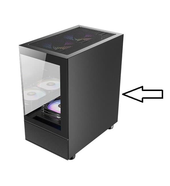 צד ימין למארז ANTEC CX200M שחור