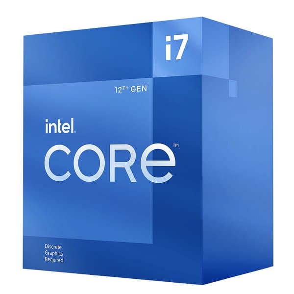 מעבד Intel Core i7-12700F ללא GPU עם מאוורר 4.90GHz